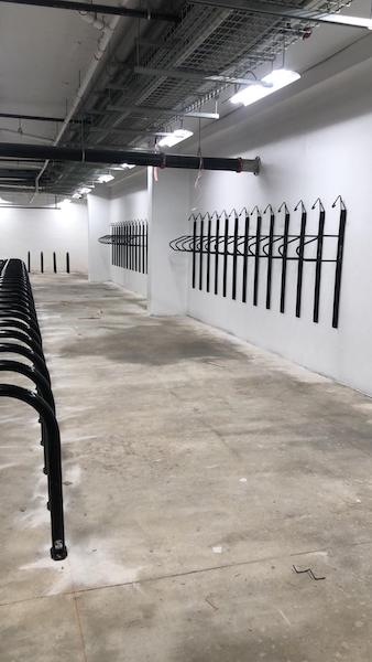 Sursum Corda bike racks