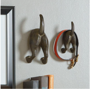 Dog leash hooks