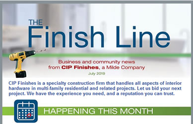 Read the July edition of The Finish Line