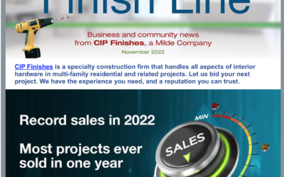 Read the November edition of The Finish Line newsletter